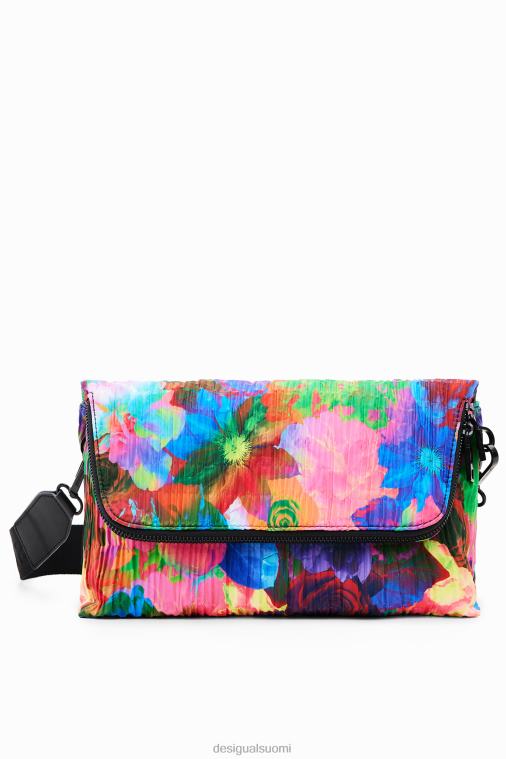 keskikokoinen kukkainen crossbody-laukku Desigual naiset F4V04543 lisävaruste