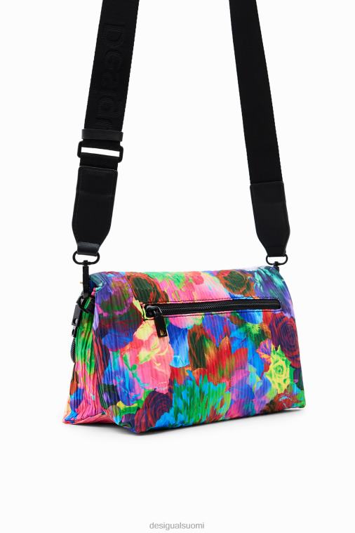 keskikokoinen kukkainen crossbody-laukku Desigual naiset F4V04543 lisävaruste