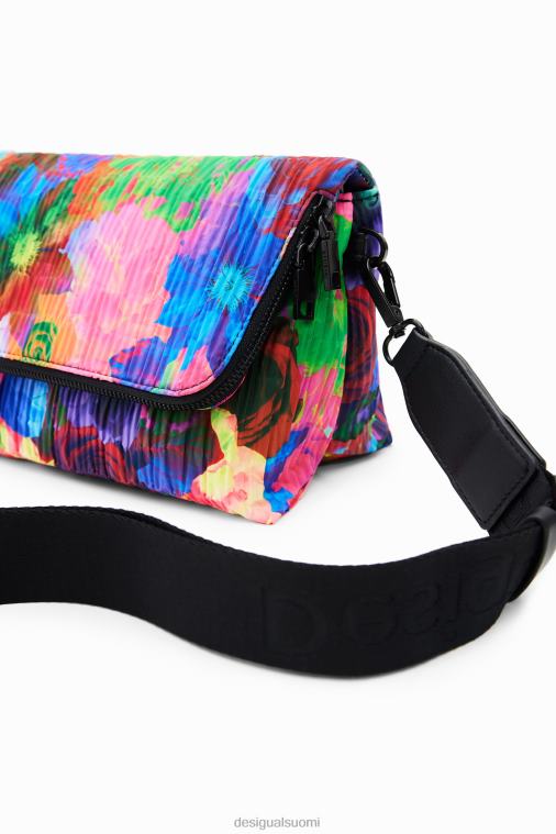 keskikokoinen kukkainen crossbody-laukku Desigual naiset F4V04543 lisävaruste