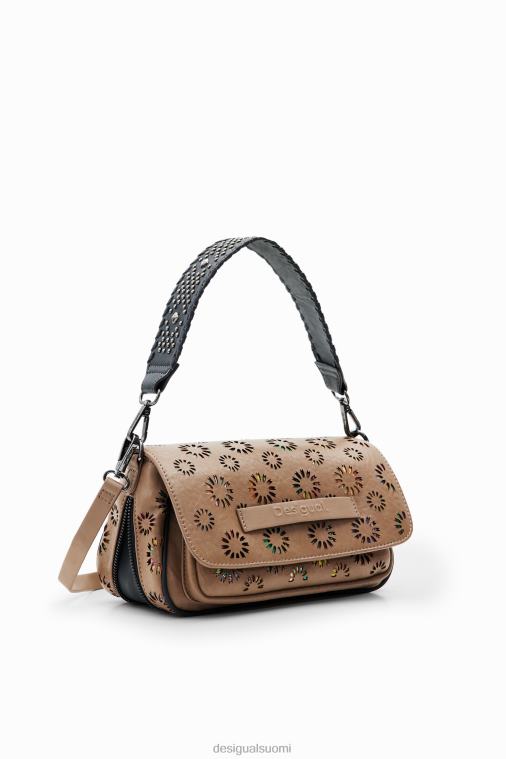 keskikokoinen leikattu crossbody laukku Desigual naiset F4V041256 lisävaruste