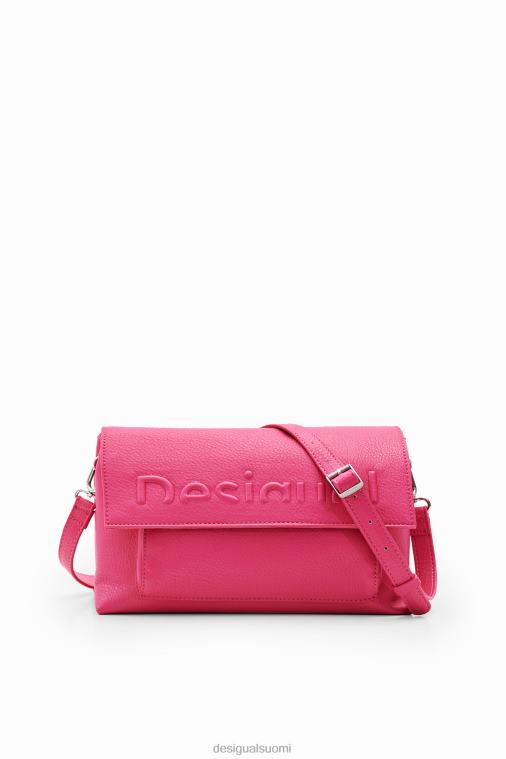 keskikokoinen puolilogoinen crossbody-laukku Desigual naiset F4V041190 lisävaruste