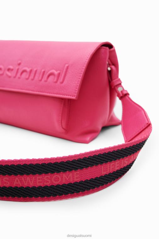 keskikokoinen puolilogoinen crossbody-laukku Desigual naiset F4V041190 lisävaruste