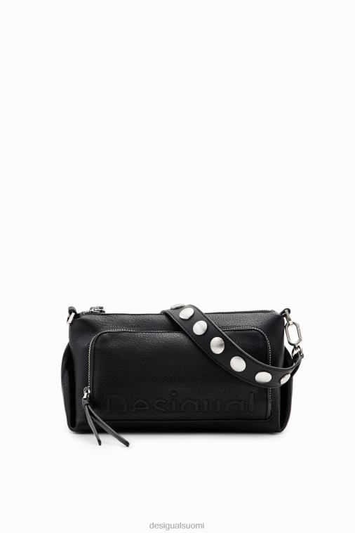 keskikokoinen puolilogoinen crossbody-laukku Desigual naiset F4V041193 lisävaruste