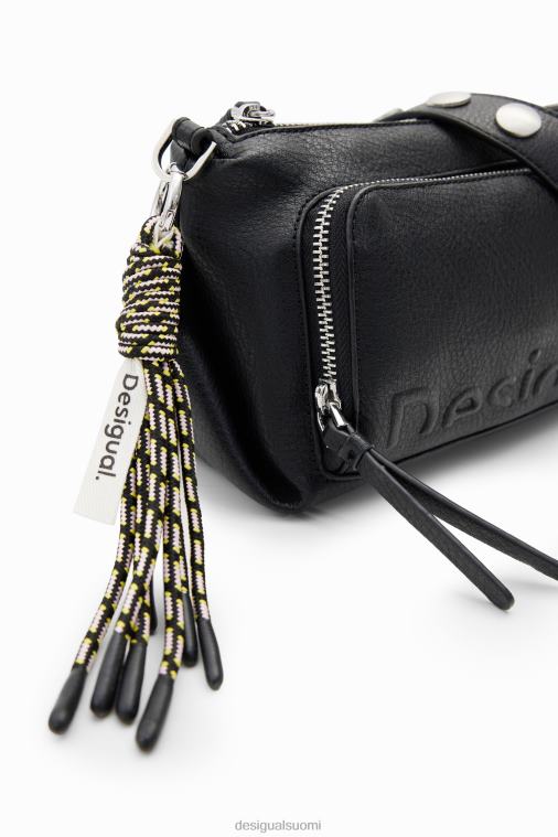 keskikokoinen puolilogoinen crossbody-laukku Desigual naiset F4V041193 lisävaruste