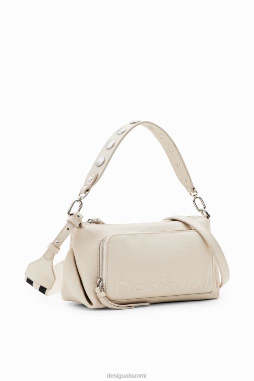 keskikokoinen puolilogoinen crossbody-laukku Desigual naiset F4V041227 lisävaruste