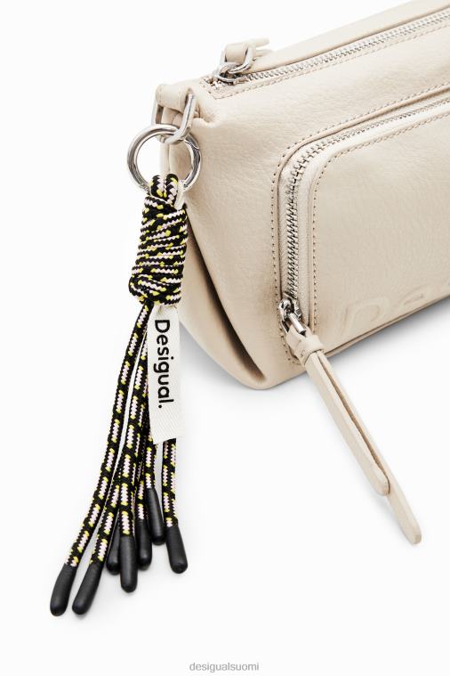 keskikokoinen puolilogoinen crossbody-laukku Desigual naiset F4V041227 lisävaruste