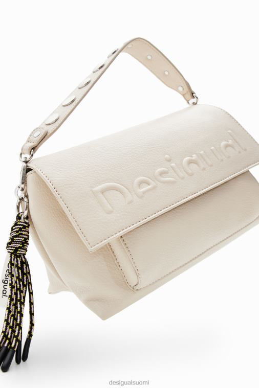 keskikokoinen puolilogoinen crossbody-laukku Desigual naiset F4V041257 lisävaruste