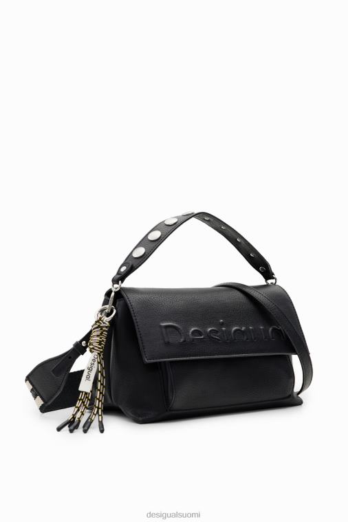 keskikokoinen puolilogoinen crossbody-laukku Desigual naiset F4V041276 lisävaruste