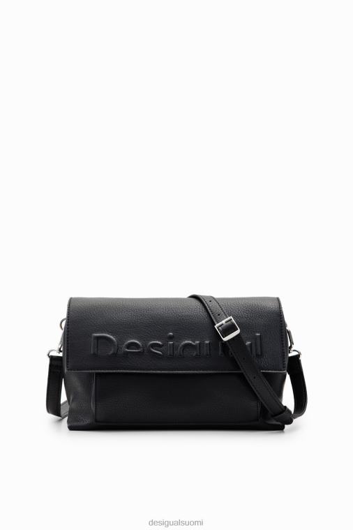 keskikokoinen puolilogoinen crossbody-laukku Desigual naiset F4V041276 lisävaruste