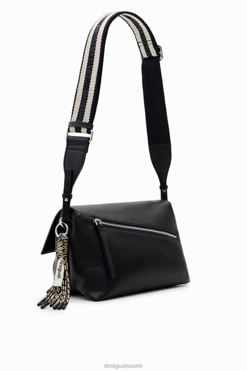 keskikokoinen puolilogoinen crossbody-laukku Desigual naiset F4V041276 lisävaruste