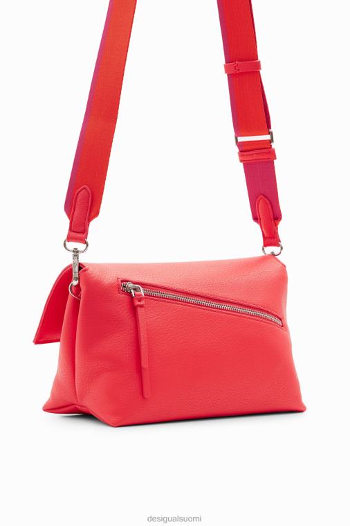 keskikokoinen puolilogoinen crossbody-laukku Desigual naiset F4V041333 lisävaruste