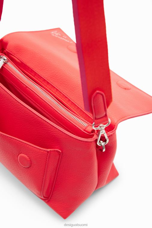 keskikokoinen puolilogoinen crossbody-laukku Desigual naiset F4V041333 lisävaruste