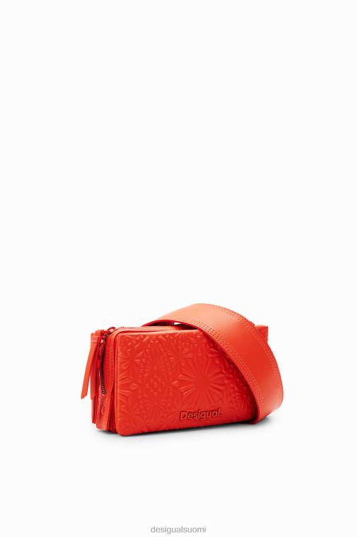 pieni geometrinen kohokuvioitu crossbody laukku Desigual naiset F4V041288 lisävaruste