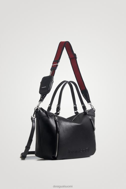 iso yksivärinen käsilaukku Desigual naiset F4V041368 lisävaruste