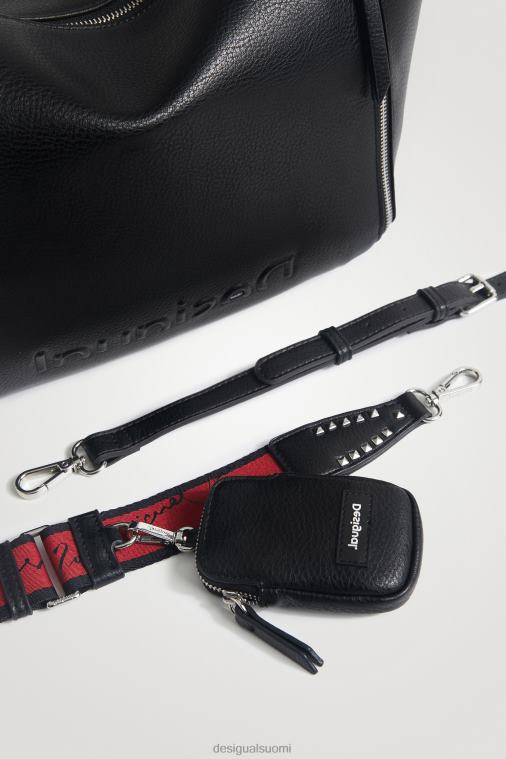 iso yksivärinen käsilaukku Desigual naiset F4V041368 lisävaruste