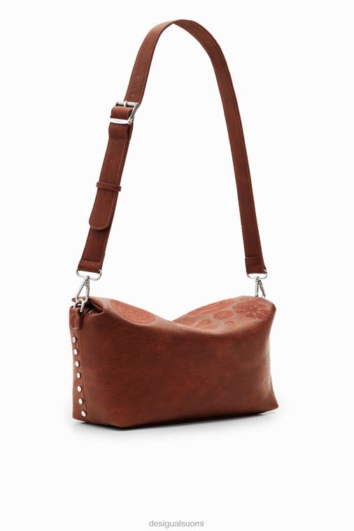 keskikokoinen kirjailtu laukku Desigual naiset F4V041299 lisävaruste