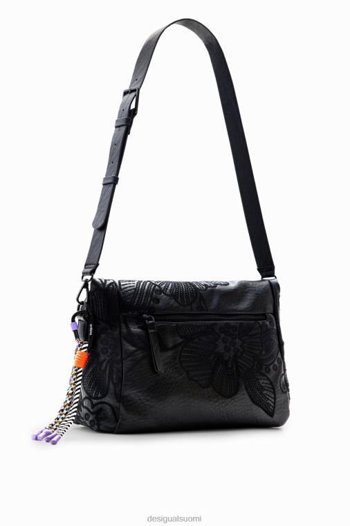 keskikokoinen kukkakirjontalaukku Desigual naiset F4V041259 lisävaruste
