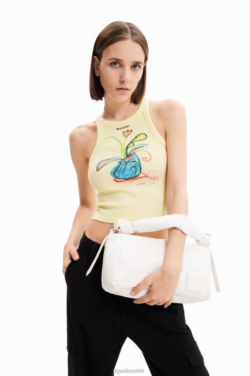 keskikokoinen tikattu laukku Desigual naiset F4V04834 lisävaruste