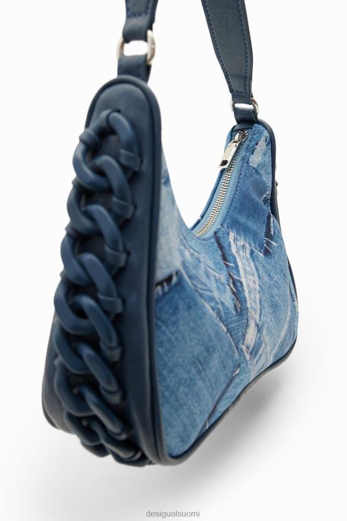 pieni denim tilkkutyökassi Desigual naiset F4V04218 lisävaruste