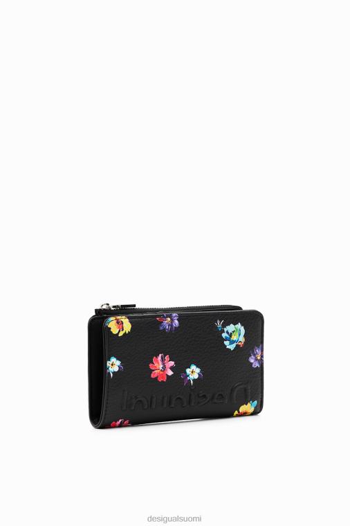 keskikokoinen kukkalompakko Desigual naiset F4V041211 lisävaruste