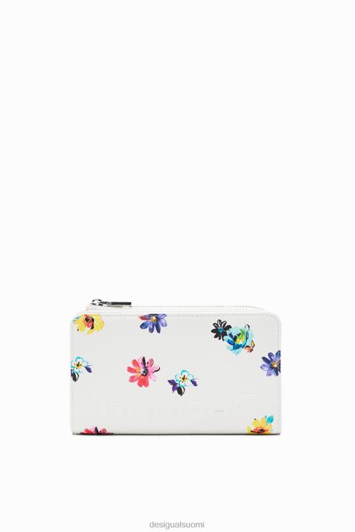 keskikokoinen kukkalompakko Desigual naiset F4V041342 lisävaruste