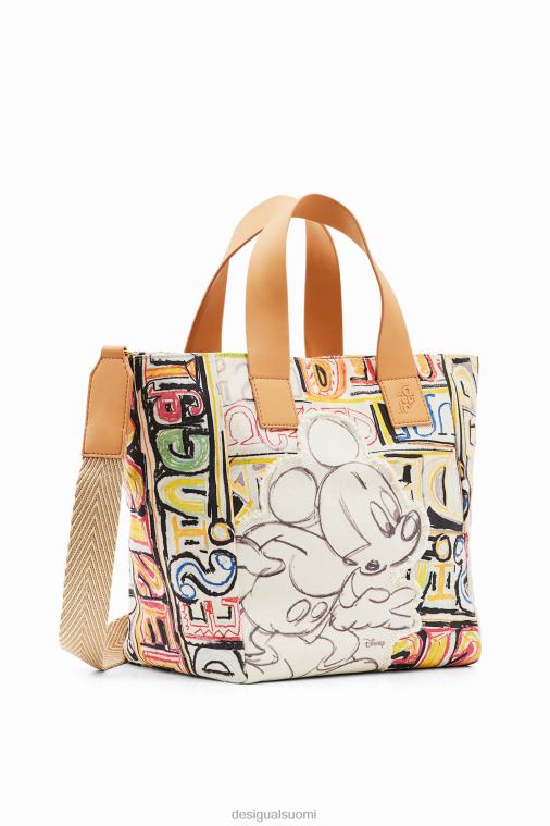 keskikokoinen Disneyn Mikki Hiiri -laukku Desigual naiset F4V04365 lisävaruste
