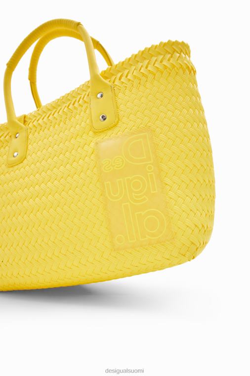 keskikokoinen kudottu laukku Desigual naiset F4V04665 lisävaruste