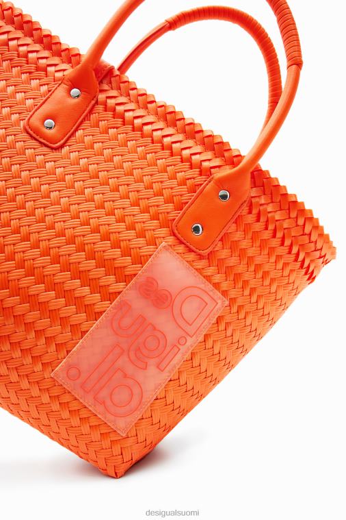 keskikokoinen kudottu laukku Desigual naiset F4V04732 lisävaruste