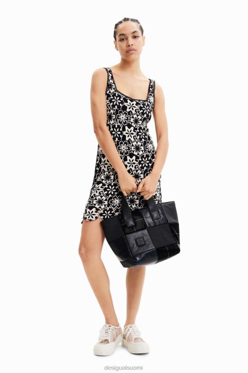 keskikokoinen tilkkutyökassi Desigual naiset F4V041320 lisävaruste