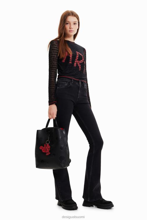 Disneyn Mikki Hiiri -reppu Desigual naiset F4V041177 lisävaruste