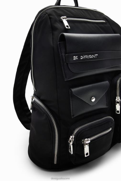 iso nylontaskuinen reppu Desigual naiset F4V041228 lisävaruste