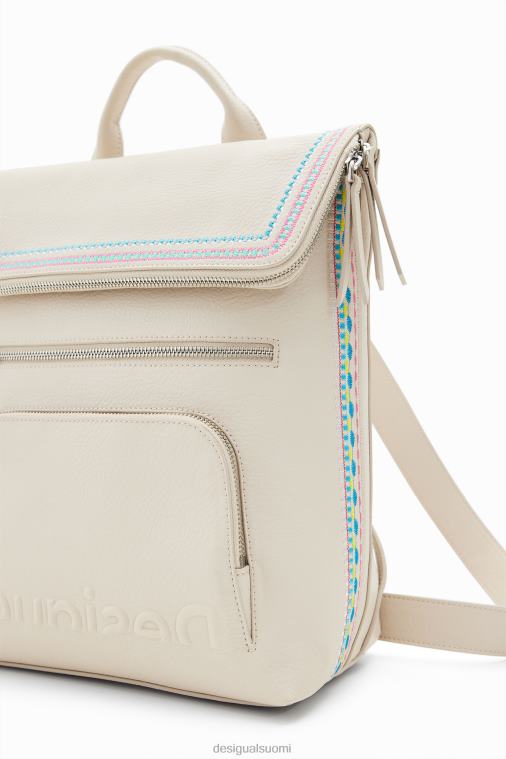 keskikokoinen brodeerattu läppäreppu Desigual naiset F4V041357 lisävaruste