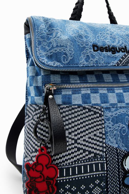 keskikokoinen denim-mikkihiirireppu Desigual naiset F4V041284 lisävaruste