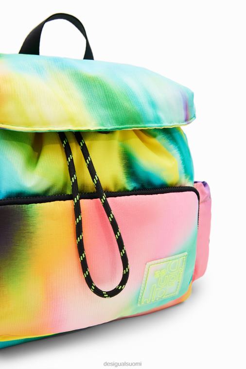 keskikokoinen nyloninen solmittava reppu Desigual naiset F4V04721 lisävaruste