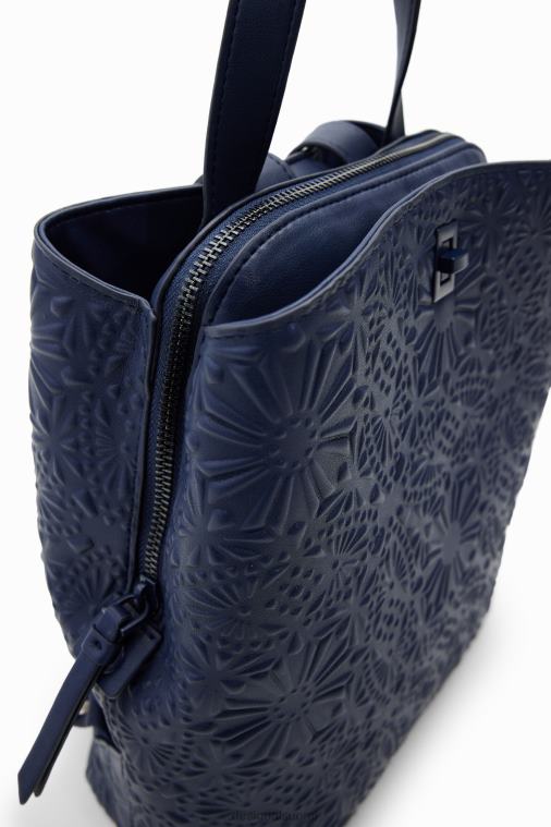 pieni geometrinen kohokuvioitu reppu Desigual naiset F4V041250 lisävaruste