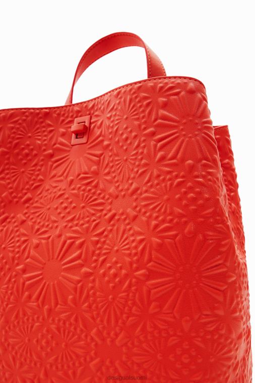 pieni geometrinen kohokuvioitu reppu Desigual naiset F4V041295 lisävaruste