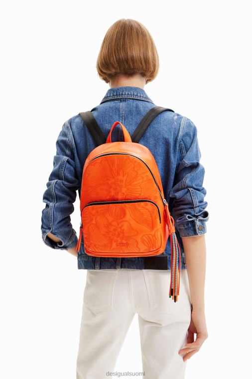 pieni kirjailtu reppu Desigual naiset F4V041206 lisävaruste