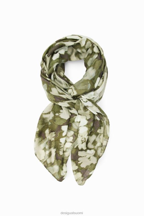 camo suorakaiteen muotoinen foulard Desigual naiset F4V041438 lisävaruste