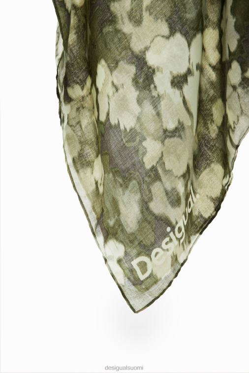 camo suorakaiteen muotoinen foulard Desigual naiset F4V041438 lisävaruste