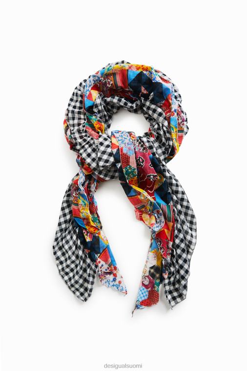 johnson hartig patchwork röyhelö pareo Desigual naiset F4V041410 lisävaruste