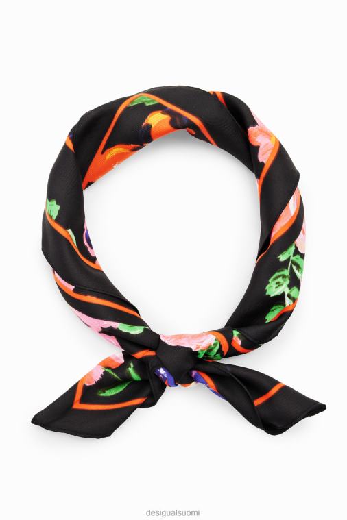 kukka neliönmuotoinen huivi Desigual naiset F4V041420 lisävaruste