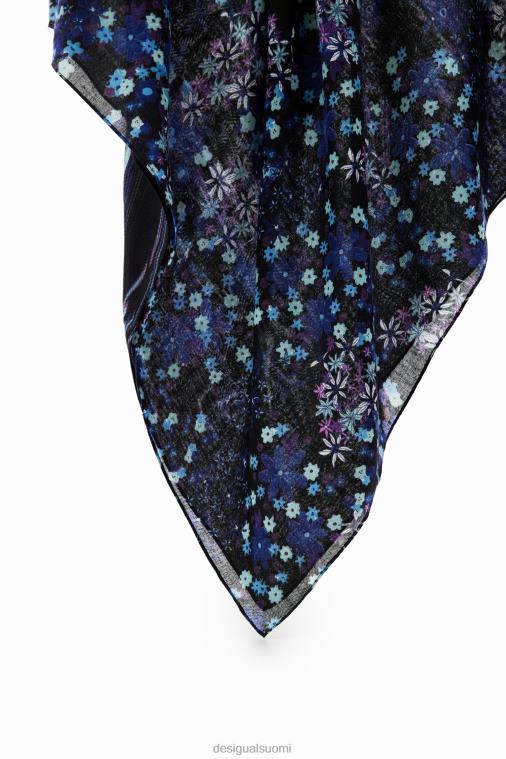 kukka suorakaiteen muotoinen foulard Desigual naiset F4V041419 lisävaruste