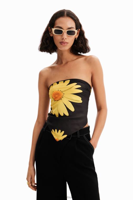 päivänkakkara neliönmuotoinen huivi Desigual naiset F4V04552 lisävaruste