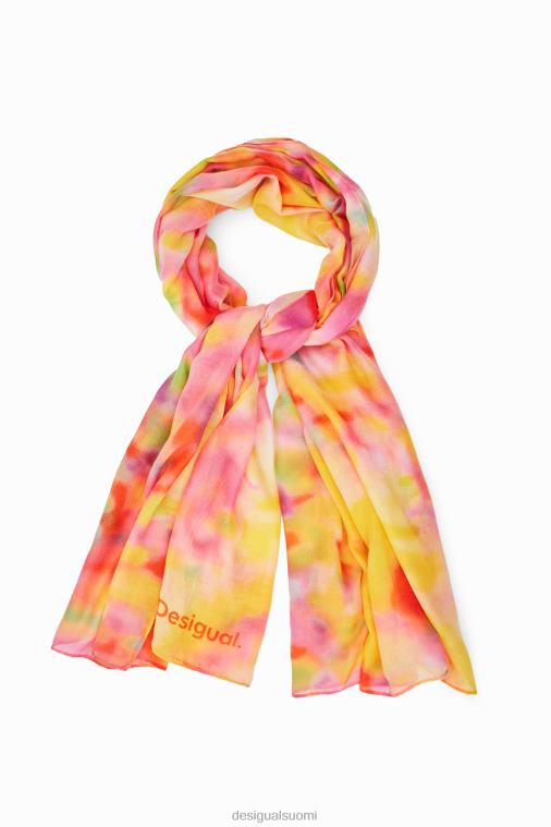 suorakaiteen muotoinen foulard, jossa on epätarkka tulos Desigual naiset F4V04574 lisävaruste
