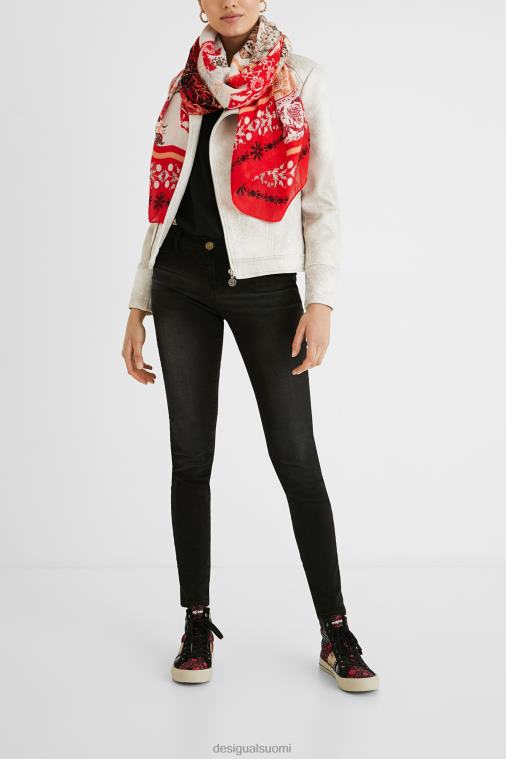 suorakaiteen muotoinen indonesialainen foulard Desigual naiset F4V041149 lisävaruste