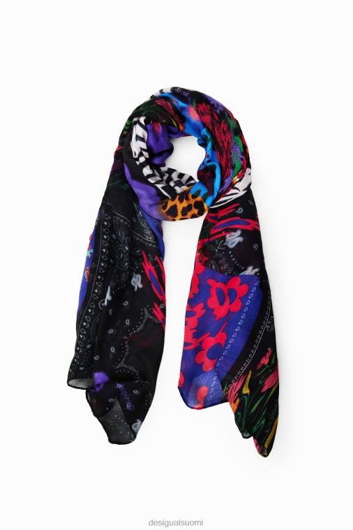 suorakaiteen muotoinen laastari foulard Desigual naiset F4V041413 lisävaruste