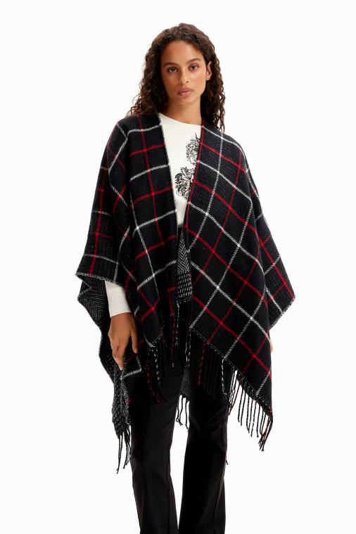 käännettävä poncho Desigual naiset F4V041436 lisävaruste