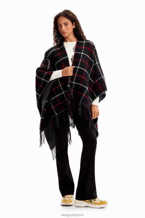 käännettävä poncho Desigual naiset F4V041436 lisävaruste