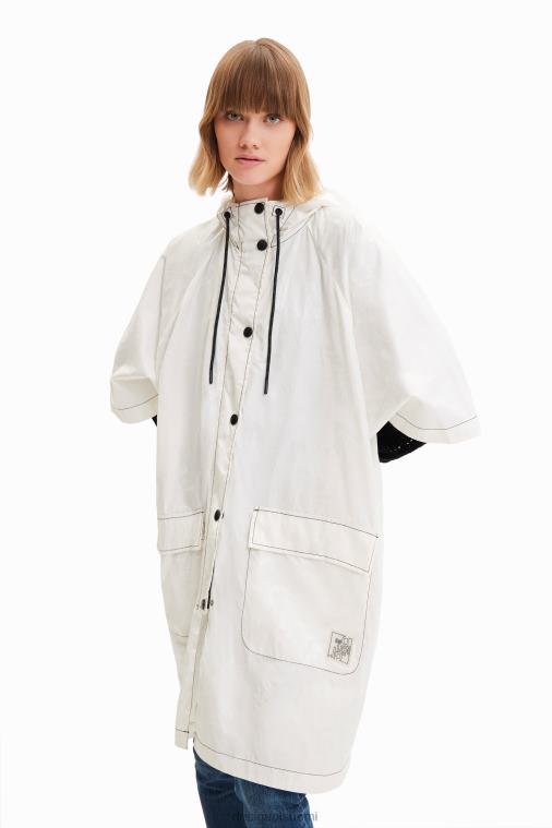 logomania taitettava sadeponcho Desigual naiset F4V04636 lisävaruste