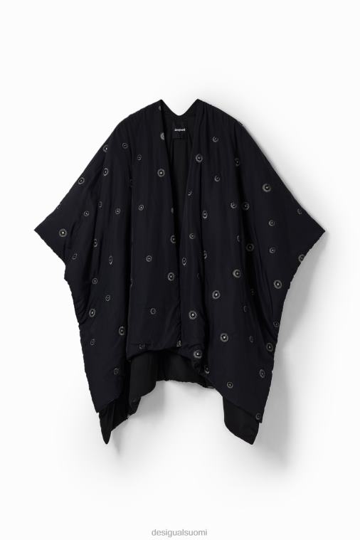 vyöllä pehmustettu poncho Desigual naiset F4V041432 lisävaruste